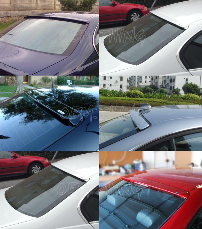 Painted bmw e46 sedan 4d a type 3-series roof spoiler wing 318i 2005 #354 ○