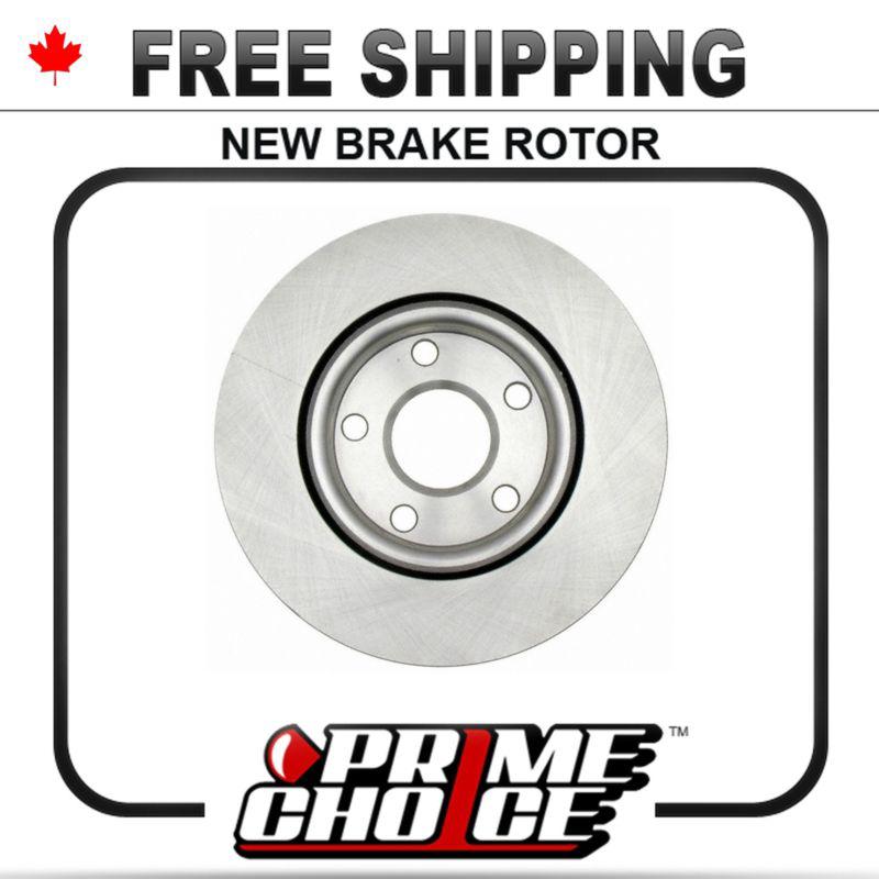 1 premium new disc brake rotor for front fits left driver / right passenger side