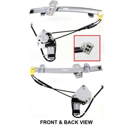 97-99 acura cl power window regulator w/motor front rh right passenger side