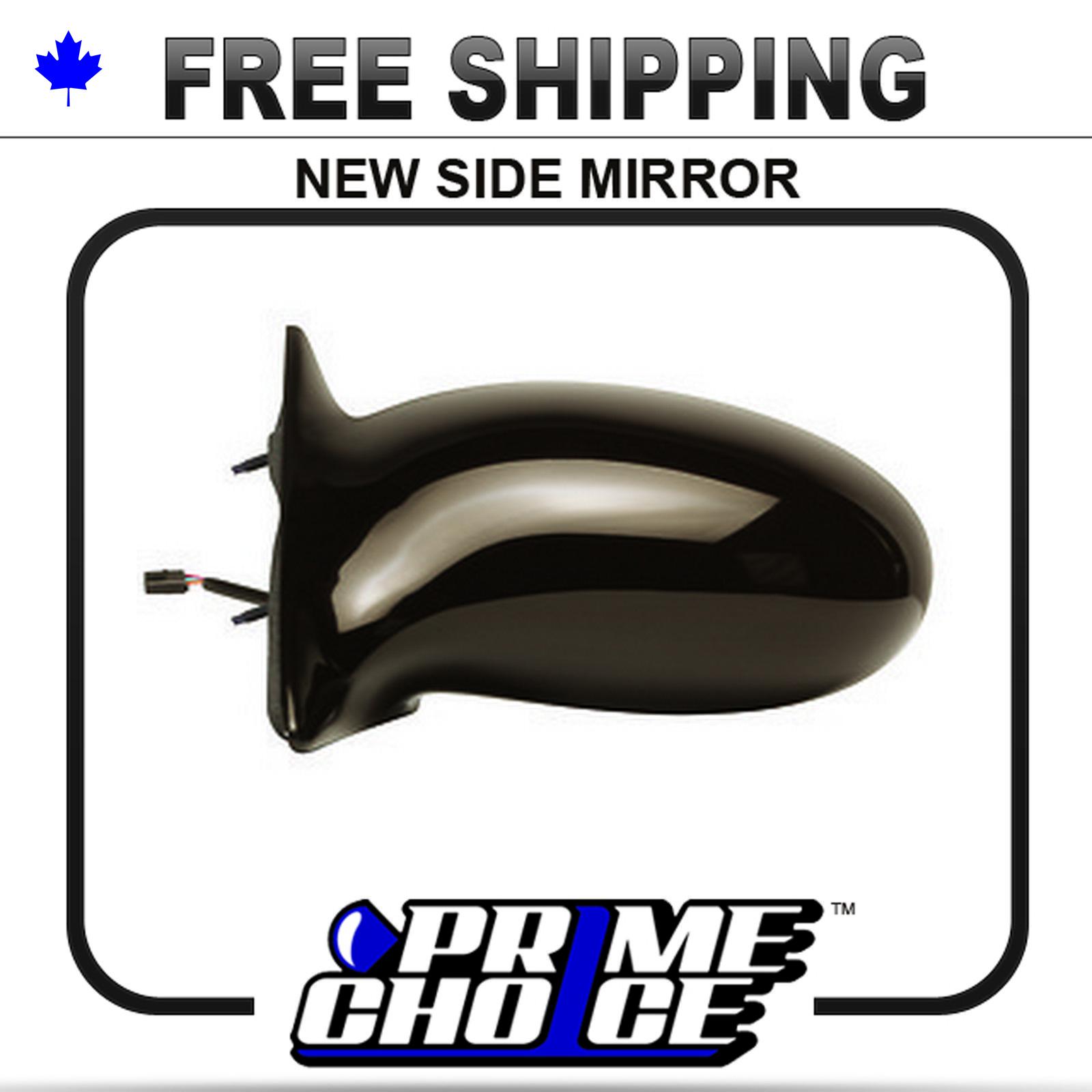 New power non heated drivers side view door mirror