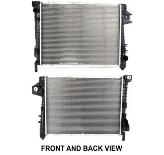 New direct fit complete aluminum radiator 100% leak tested rad 3.7l-4.7l-5.7l