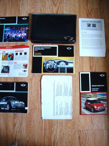 2002 mini cooper & mini cooper s owner's manual *plus*