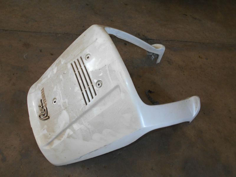 Yamaha xc125 riva 125 white leg shield cowling 87 88 89 91 92 93 94 95 96 97