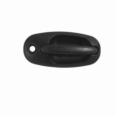 Textured black exterior outside back/rear door handle right passenger side rh