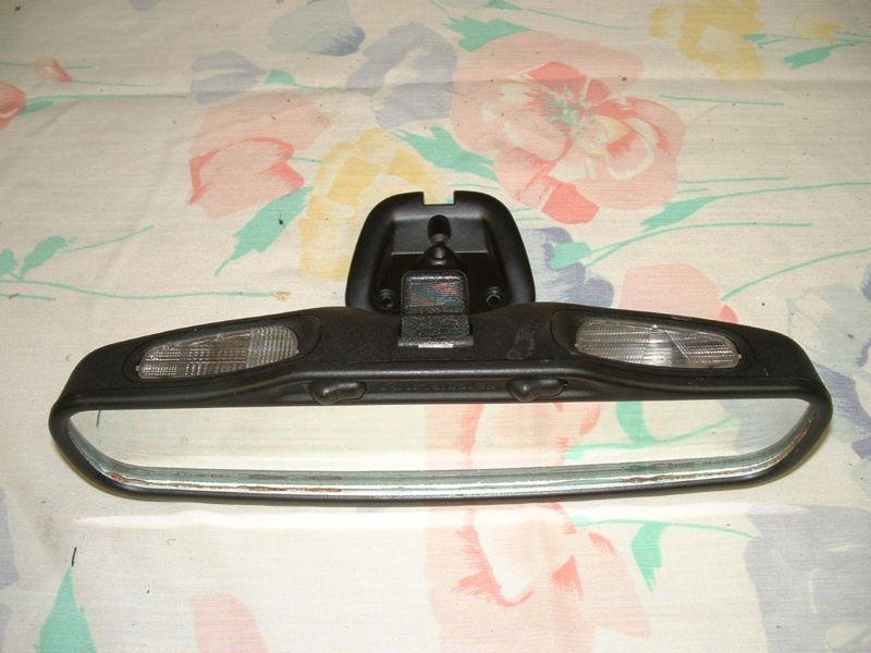 1996-2000 chrysler sebring convertible rear view mirror with map lights