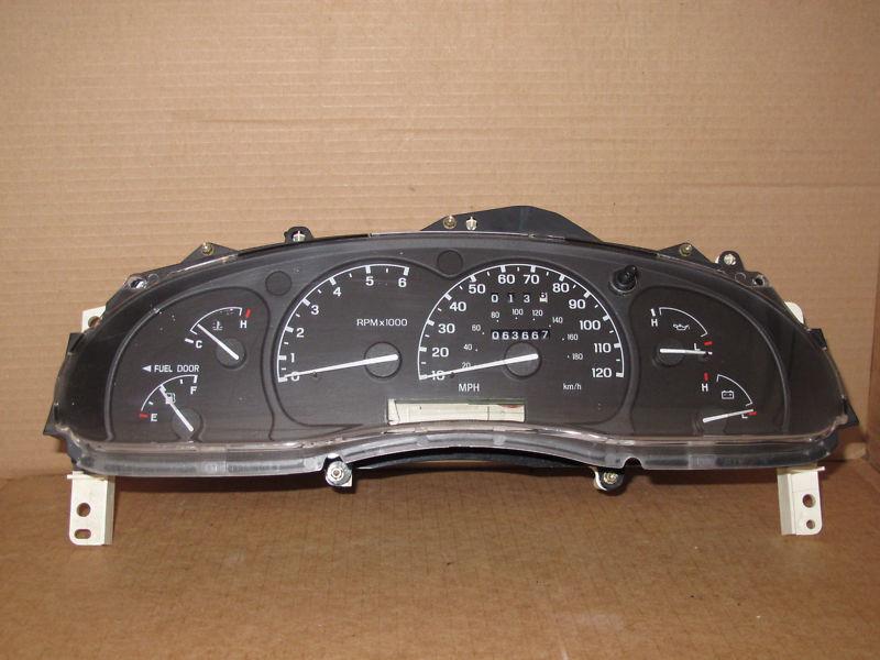 1998 98 ford explorer mercury mountaineer speedometer speedo cluster 63k