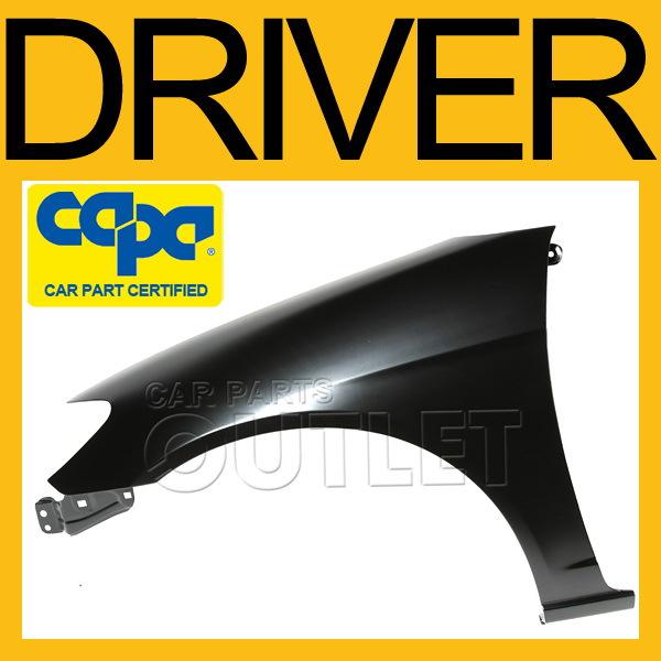 2004-2005 civic coupe sedan driver side primered fender lx ex capa certified lh