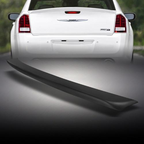 2011-2013 chrysler 300 primered black original style rear trunk spoiler wing lip