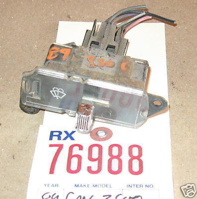 Gmc 89 3500 pickup windsheild wiper switch 1989