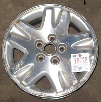 Dodge 96 97 caravan alloy wheel/rim 1996 1997 5 spoke oem original 19728