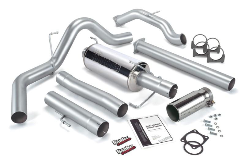 Banks power 48641 monster exhaust 03-04 ram 2500 pickup ram 3500 pickup