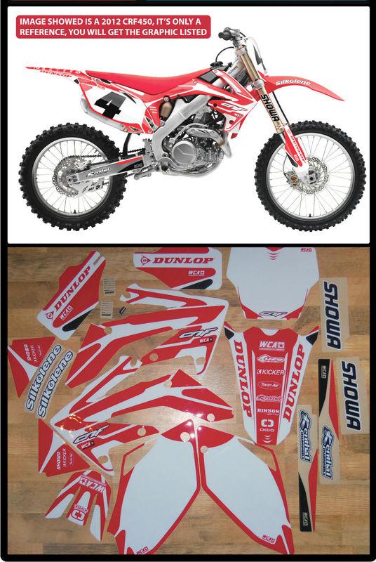 Honda crf450 2005-08 spirit graphics kit inc backgrounds west coast