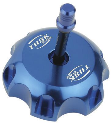 Tusk billet aluminum gas cap - kawasaki kfx400 03-06 kfx 400 *blue*