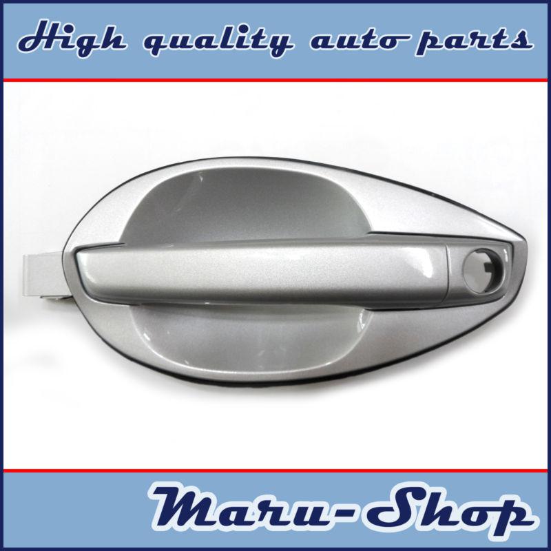 Silver/ls outside door handle catch left for 03~06 hyundai tiburon/coupe