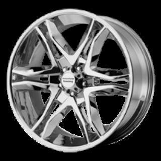 18" wheels rims american racing mainline chrome navigator expedition f-150 xlt 