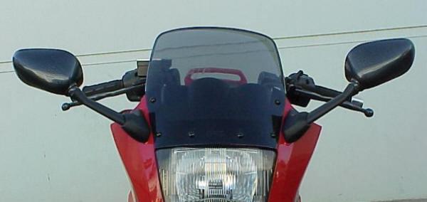 Kawasaki ninja ex 250 carbon fiber sportbike mirrors