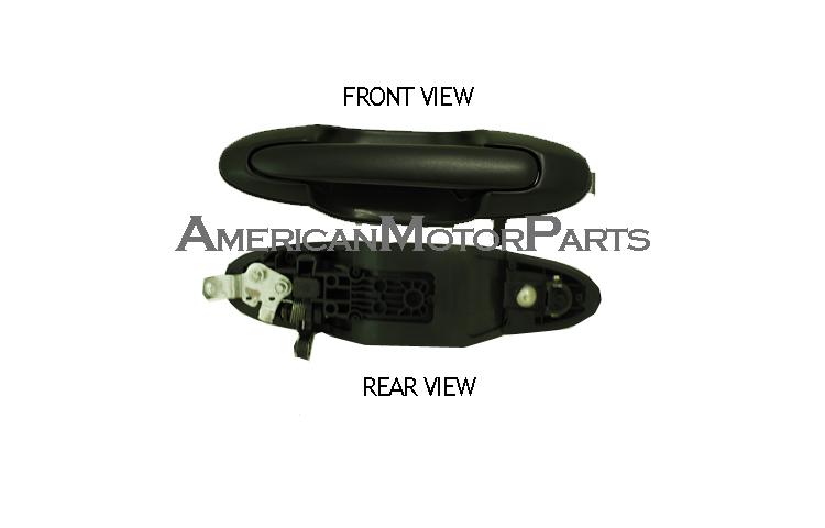 Depo left outside rear texture door handle 00-01 mazda mpv dx lc6273410h