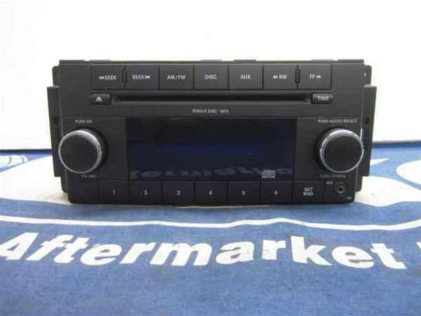 09-11 volkswagen routan mp3 cd radio oem lkq