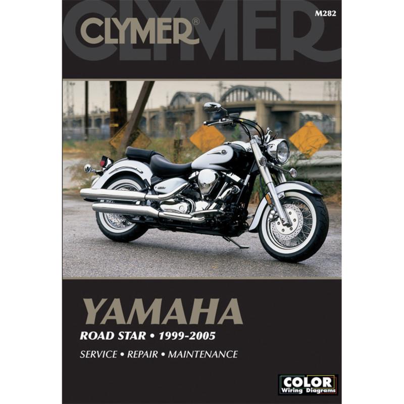 Clymer 282-2 repair service manual yamaha xv1600/1700 road star 1999-2005