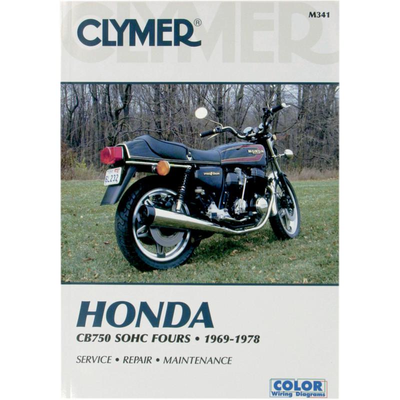 Clymer m341 repair service manual honda cb750 sohc 1969-1978