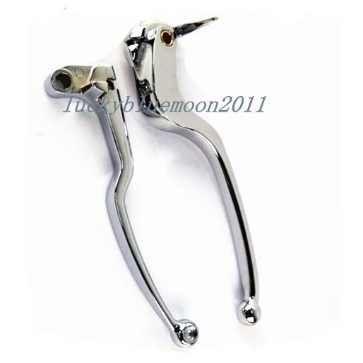 Chrome brake clutch lever for suzuki gsxr 600 750 2006-2008 gsxr 1000 2005-2006