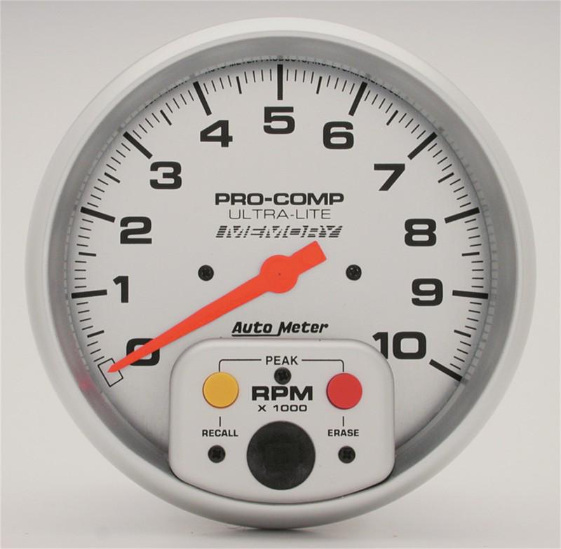 Auto meter 4494 ultra-lite; in-dash single range tachometer