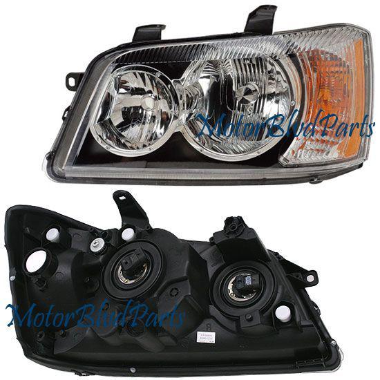 01-03 highlander front headlamp headlight driver left