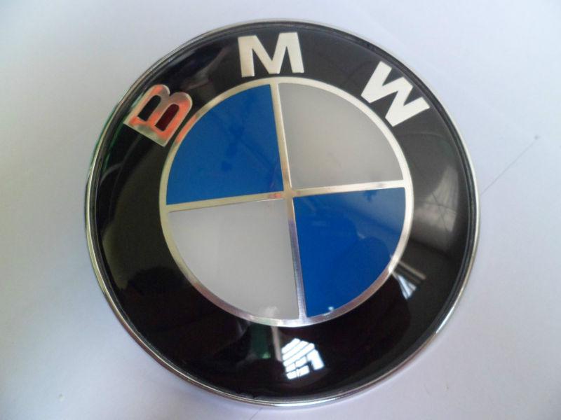 High quality for bmw hood trunk roundel emblem badge for most models 82mm