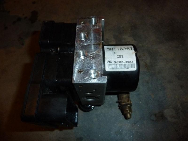 06 07 08 eclipse abs pump module 2.4 l 3.8 l