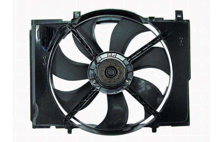 Depo ac condenser radiator cooling fan mercedes benz c class slk clk class 3.2l