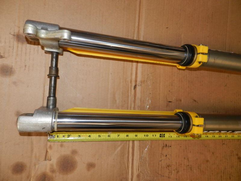 1996 husaberg fc 600 wp 40mm front forks suspension rebound fe 400 450 501 650