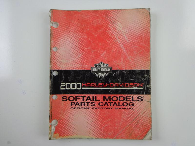 Harley davidson 2000 flt parts catalog manual 99456-00 #2