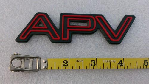 Ready to install chevrolet lumina apv van emblem namplate logo badge