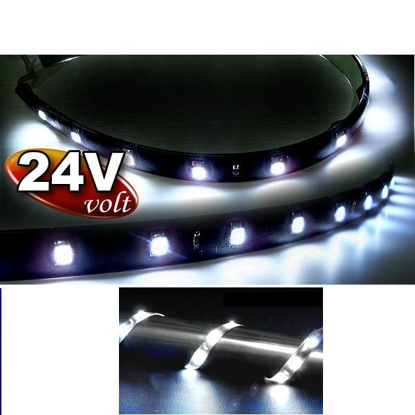 24v car auto van bus truck 45 smd light white 90cm