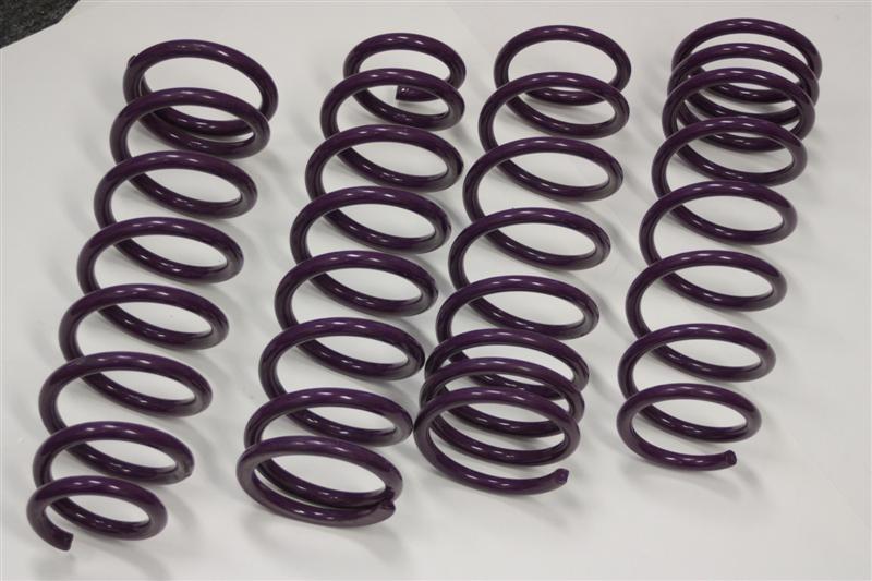 Purple suspension coil lower lowering springs civic del sol integra 92-00 ek eg