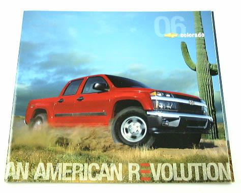 2006 06 chevrolet chevy colorado pickup truck brochure 