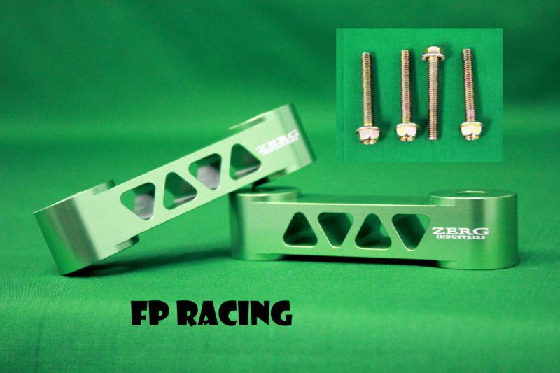 Zerg industries hood spacers jdm tilt ef eg ek dc honda acura universal green da