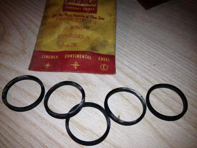 1955 1956 1957 ford thunderbird nos power steering o rings b5a-33547a