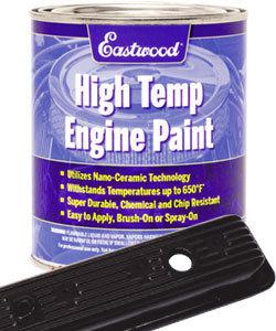 Eastwood gloss black high temp ceramic engine paint quart