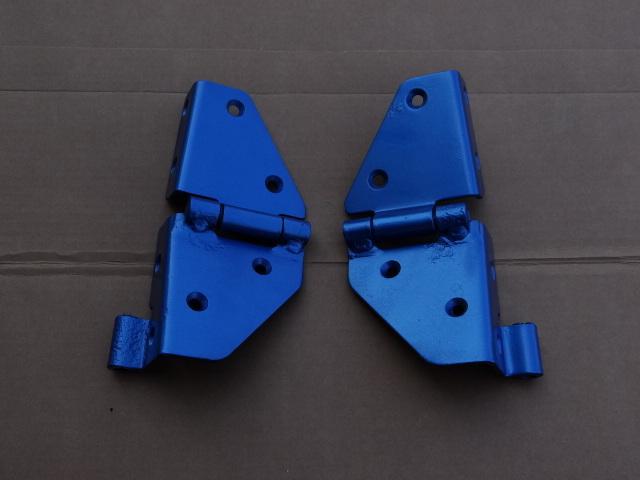 Jeep wrangler windshield frame hinges, 87-95  oem