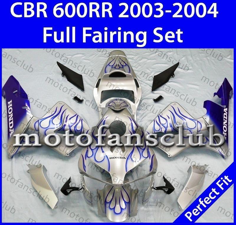 Fit honda cbr600rr 03 04 cbr 600 rr 2003 2004 fairing kit bodywork #68 b