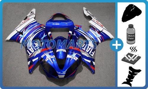 5 in 1 bundle pack for yamaha yzf 1000 r1 00 01 body kit fairing & windscreen ag