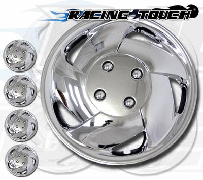 Metallic chrome 4pcs set #083 15" inches hubcaps hub cap wheel cover rim skin