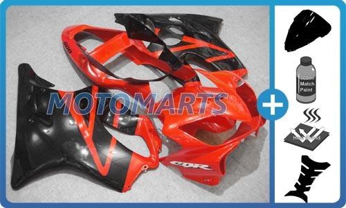 5 in 1 bundle for honda cbr600 f4i 01 02 03 body kit fairing & windscreen aj