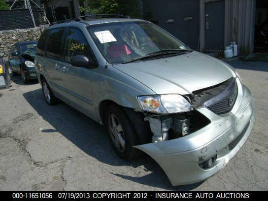 02 03 04 05 06 mazda mpv ac condenser from vin 519026 mesh grille 77704