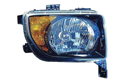 Replace ho2519114 - 07-08 honda element front rh headlight lens housing