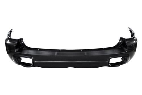 Replace hy1100132pp - fits hyundai santa fe rear bumper cover factory oe style