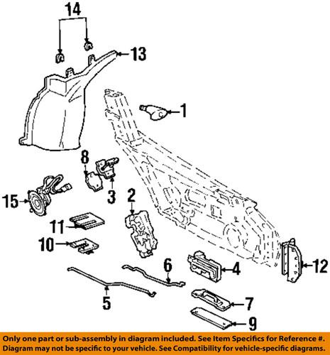 Dodge oem 4643067ab door-spacer