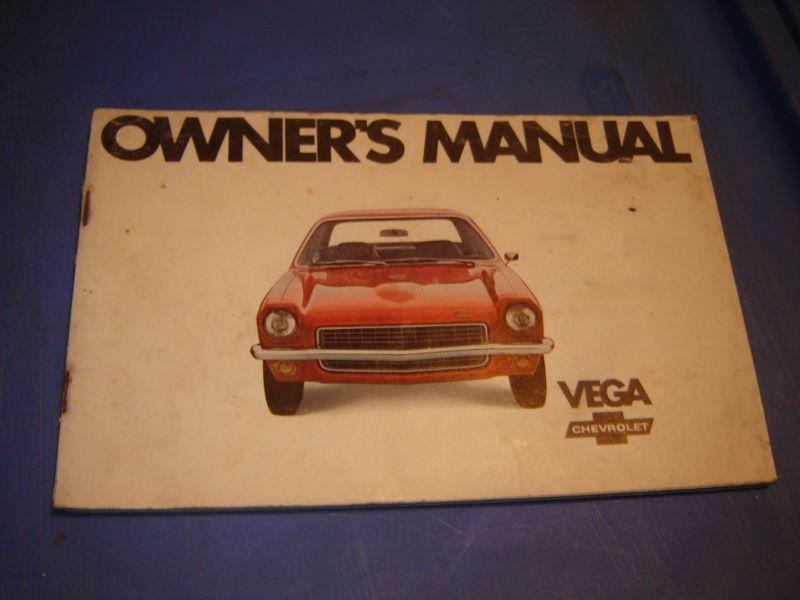 1971 chevrolet vega 2300 original owners manual service guide book 71