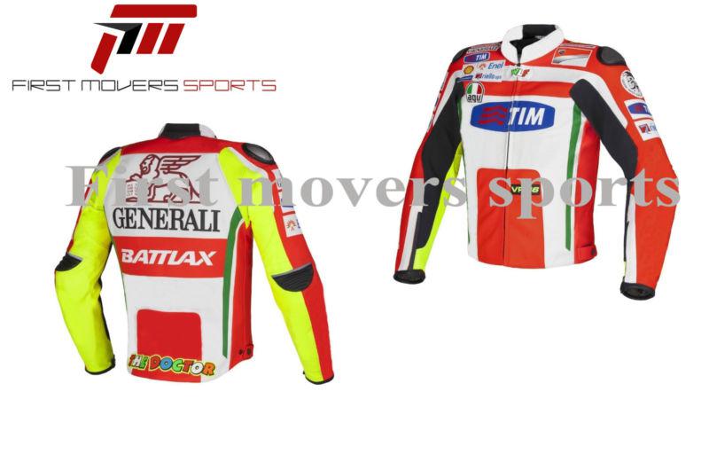 Rossi motor bike racing leather jacket one piece 